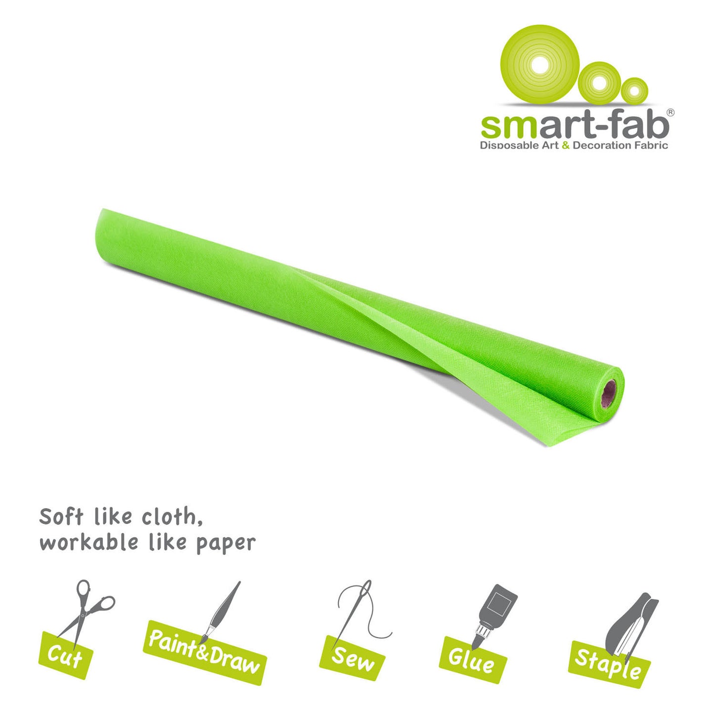 Smart Fab Rol 0,61 x 5,5m - Groen