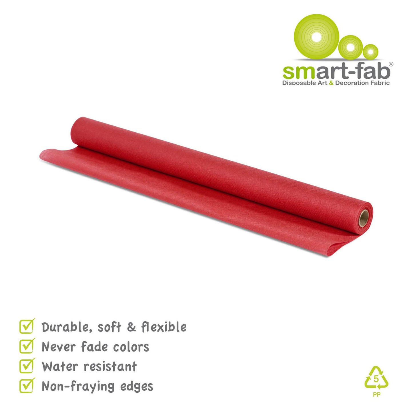 Smart Fab Rol 0,61 x 5,5m - Rood
