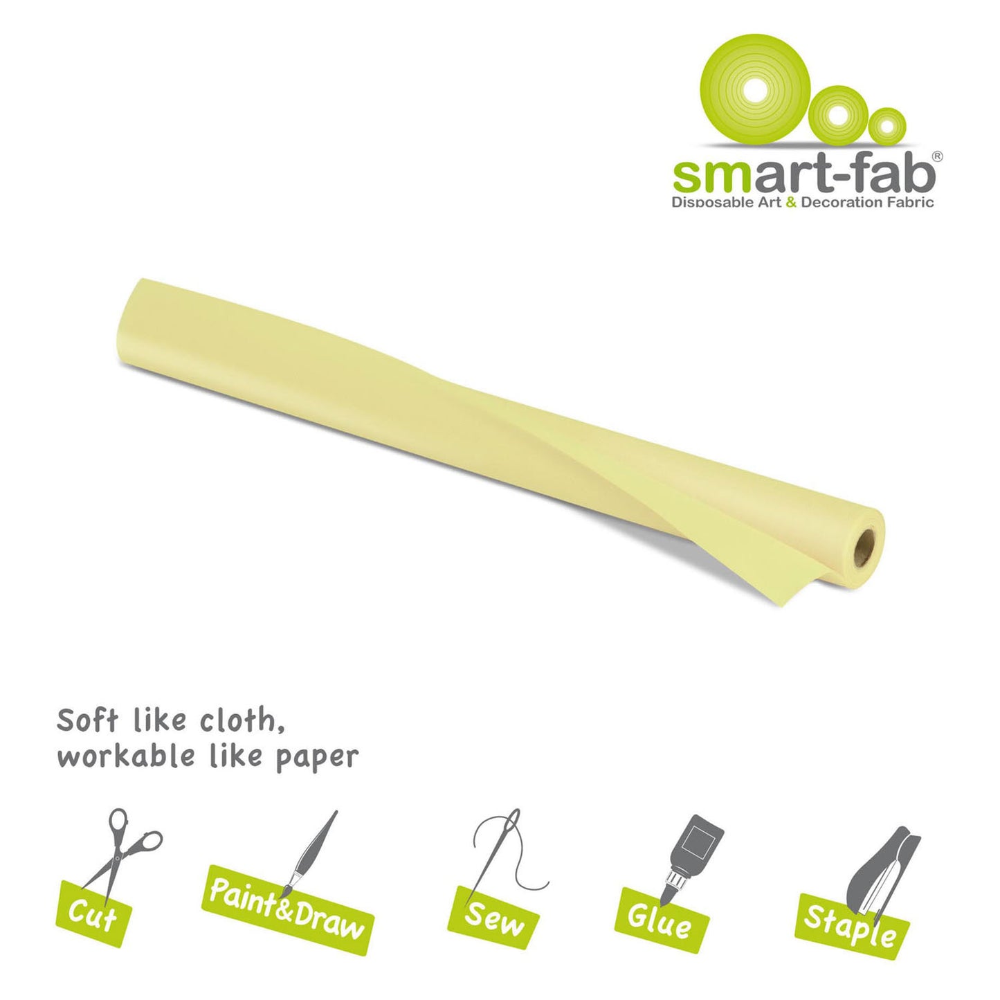 Smart Fab Rol 0,61 x 5,5m - Creme
