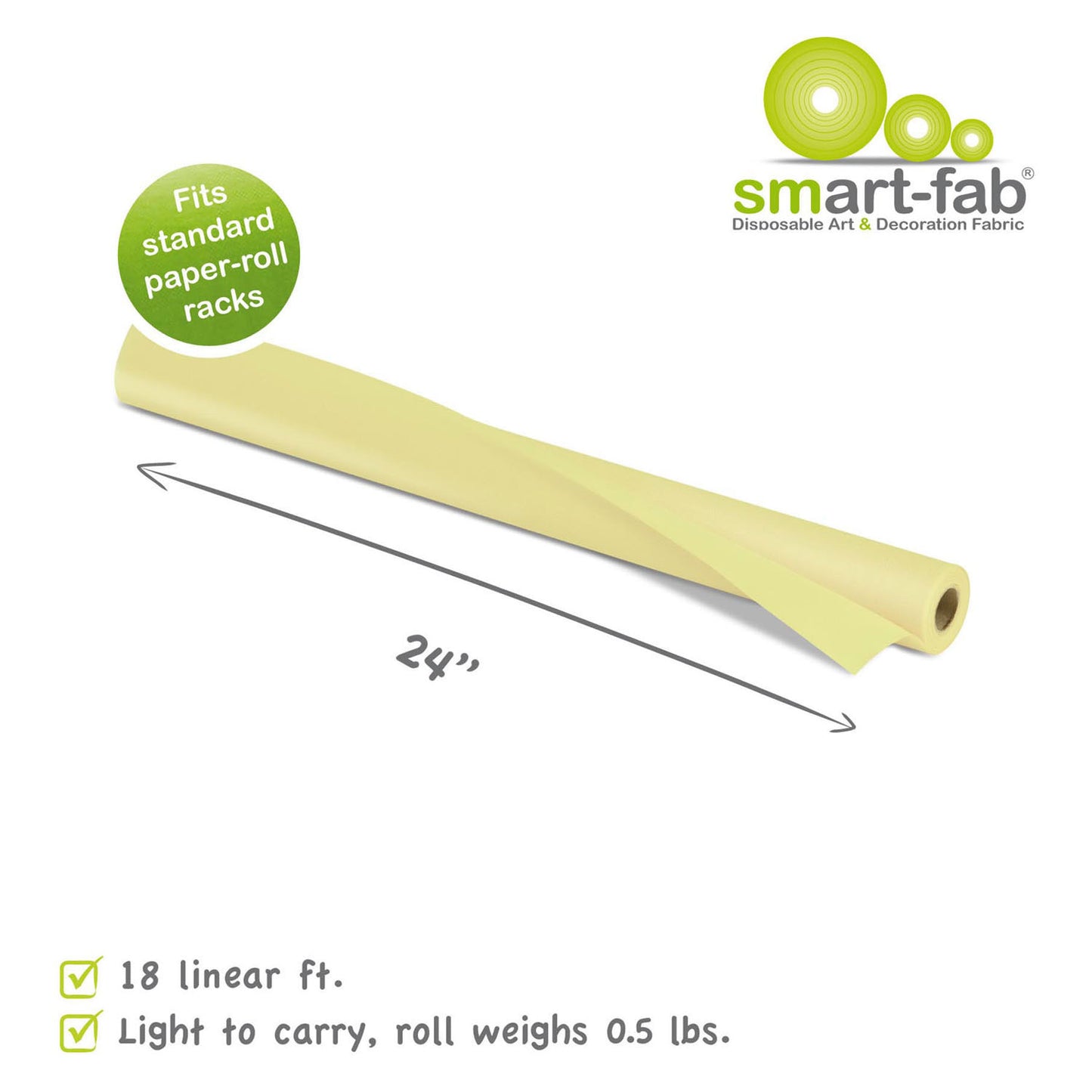 Smart Fab Rol 0,61 x 5,5m - Creme