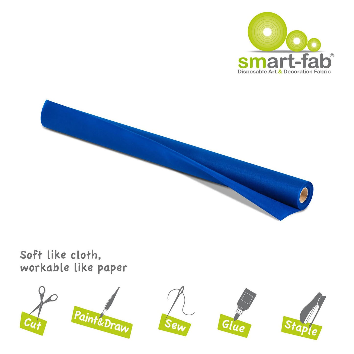 Smart Fab Rol 0,61 x 5,5m - Donkerblauw