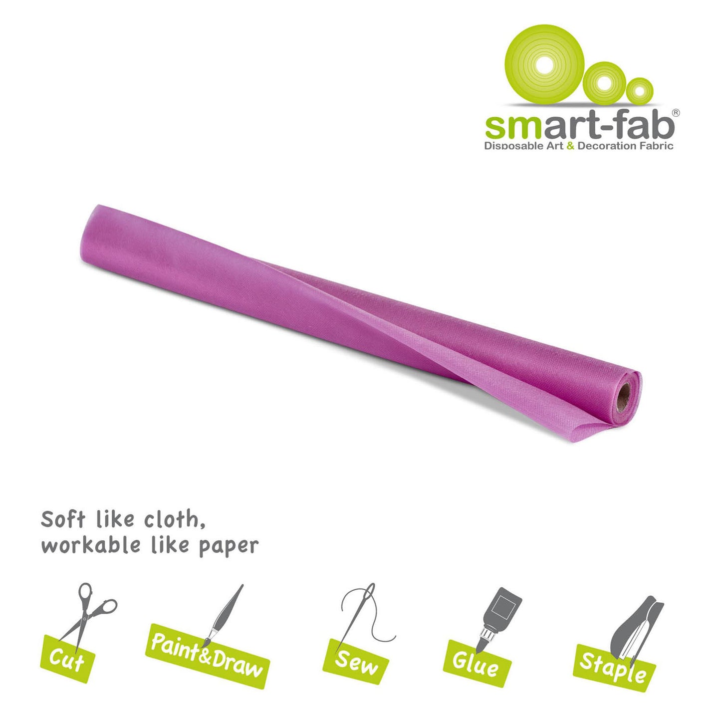 Smart Fab Rol 0,61 x 5,5m - Paars