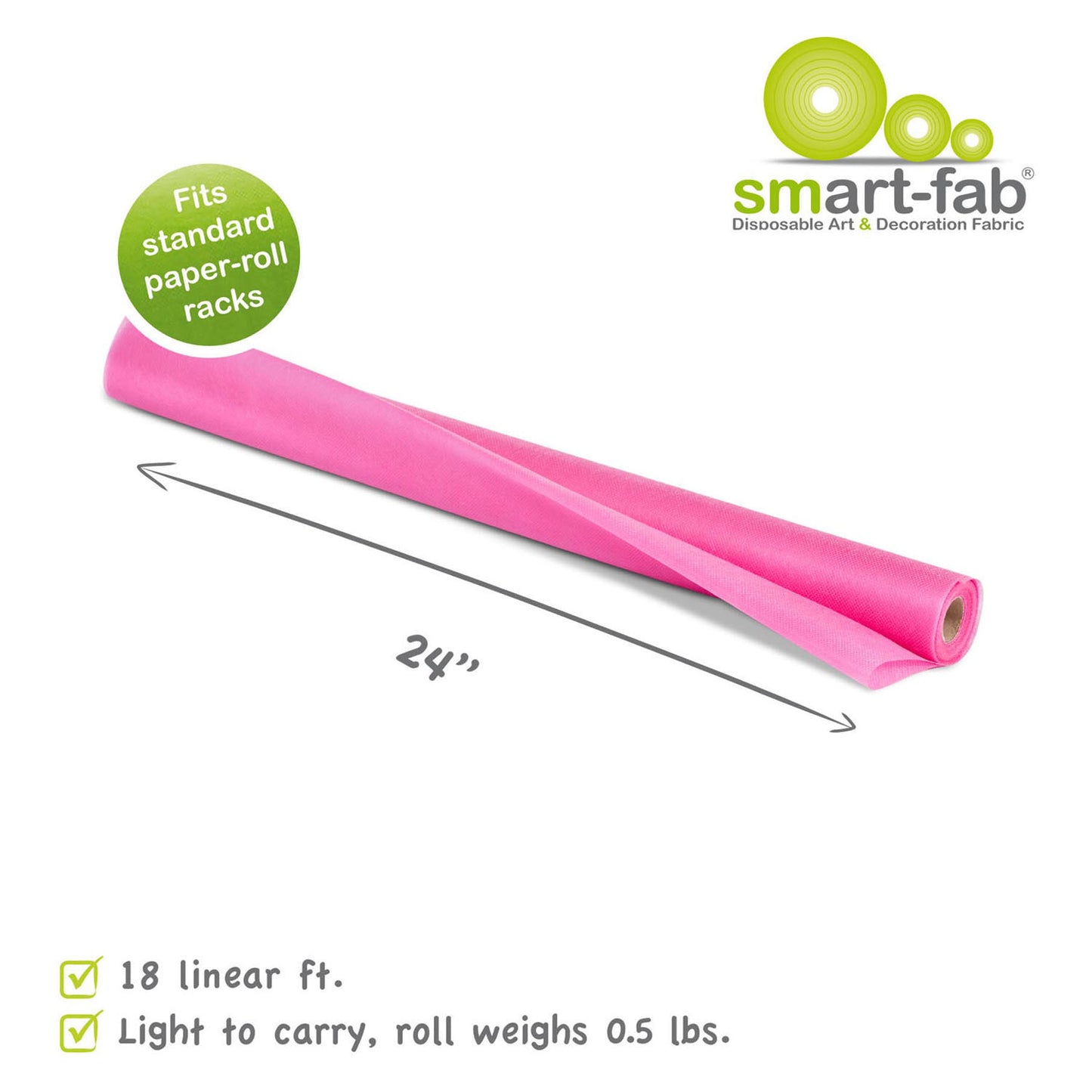 Smart Fab Rol 0,61 x 5,5m - Roze