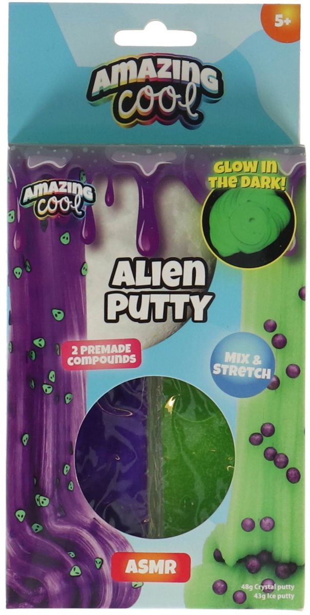 Amazing cool putty - stretchy sand - alien