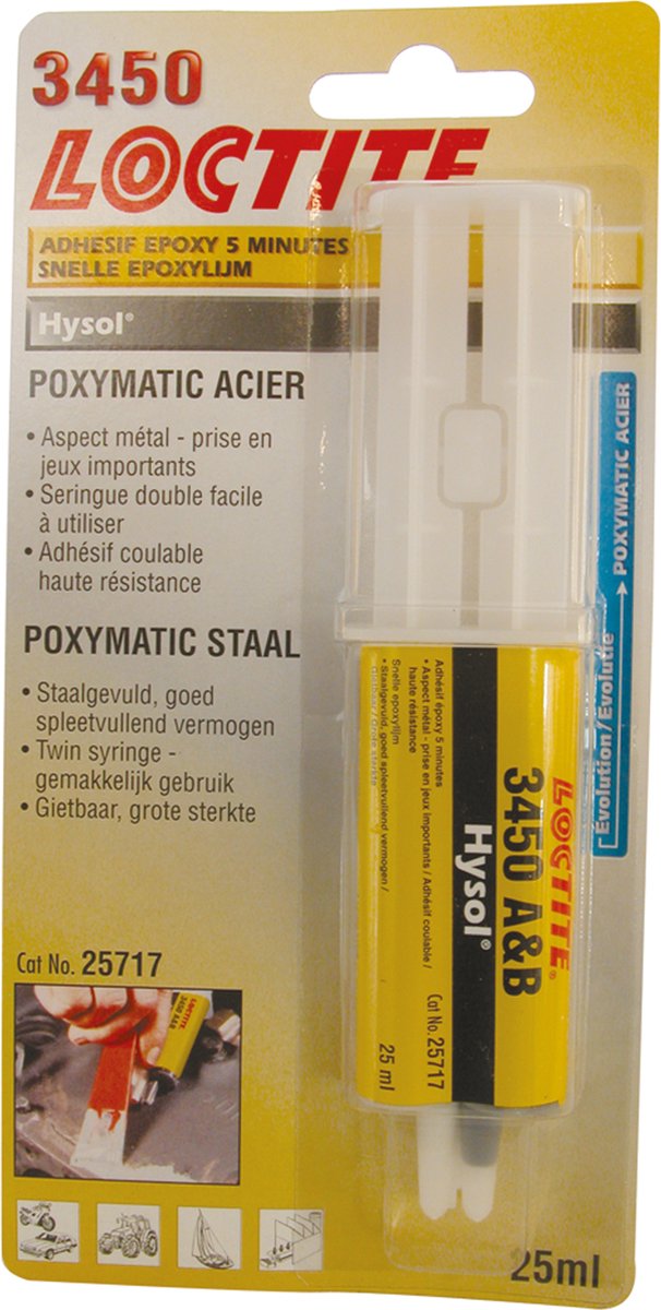 Loctite epoxylijm 3450 geel 25ml
