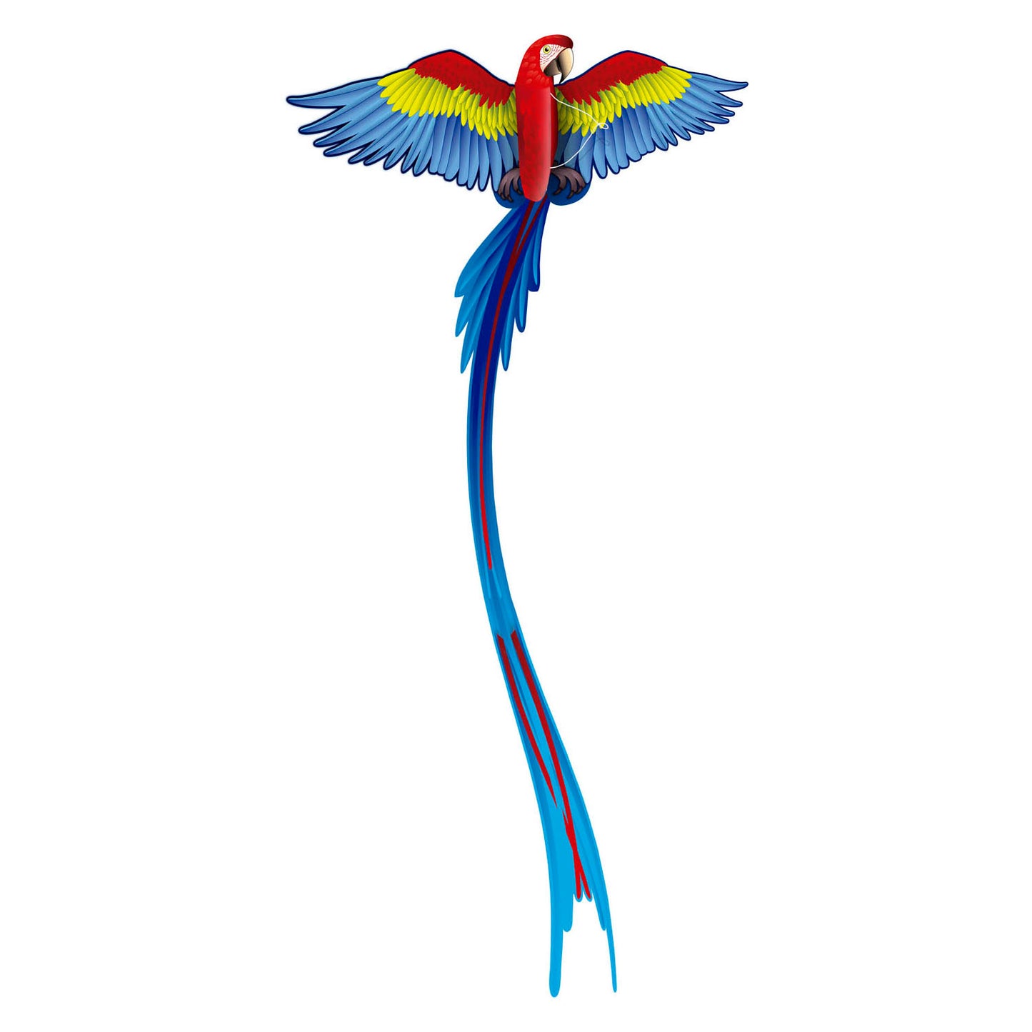 Kites Ready 2 Fly - pop-up 3d vlieger papegaai