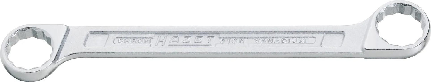 Hazet doppelringschlüssel do-ring key 18x19mm form b straight