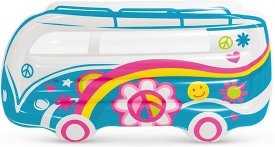 Intex groovy van luchtbed bus 178x91 centimeter 58728np