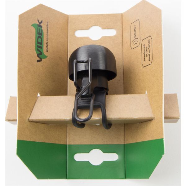 Widek bel luxe xxl pvd zwart 85db+ op kaart