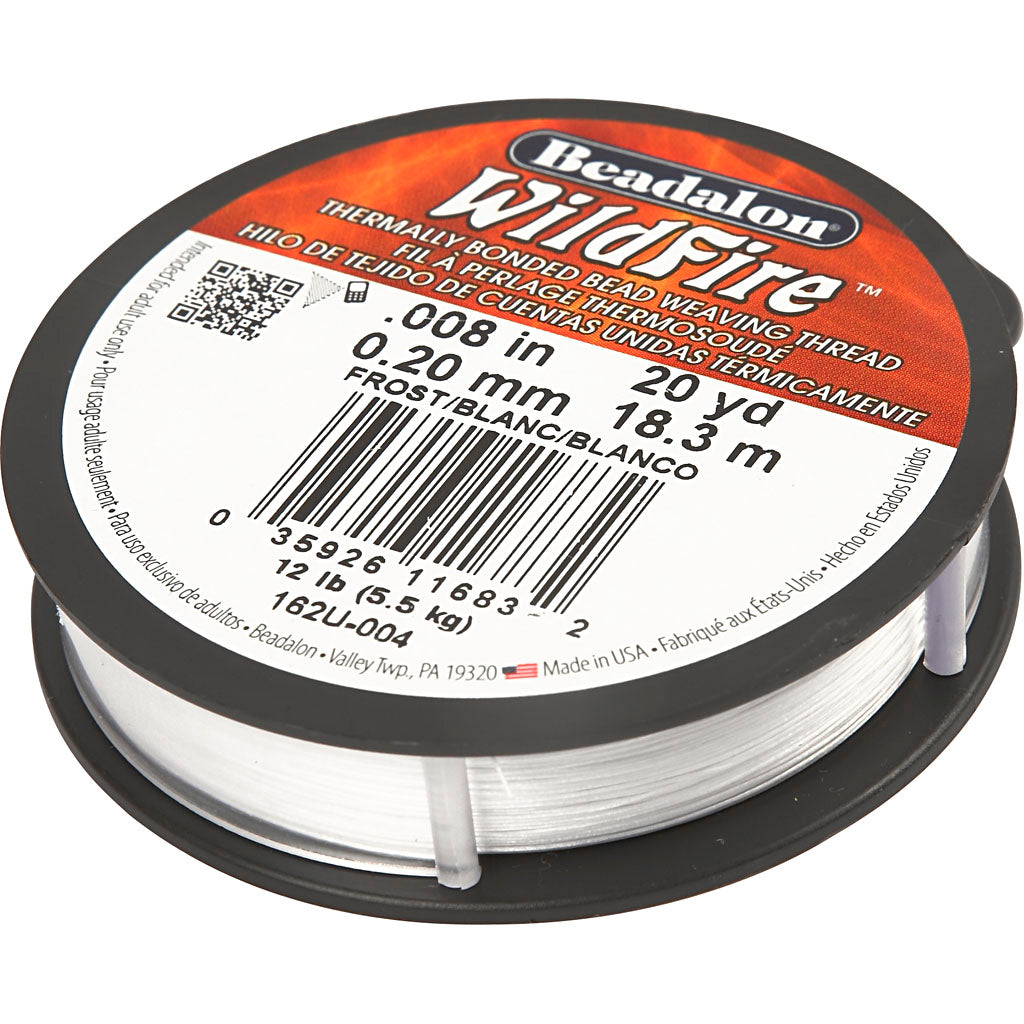 Beadalon Https: www.cchobby.nl sieradendraad-dikte-0-2-mm-wit-18-30-m-1-rol