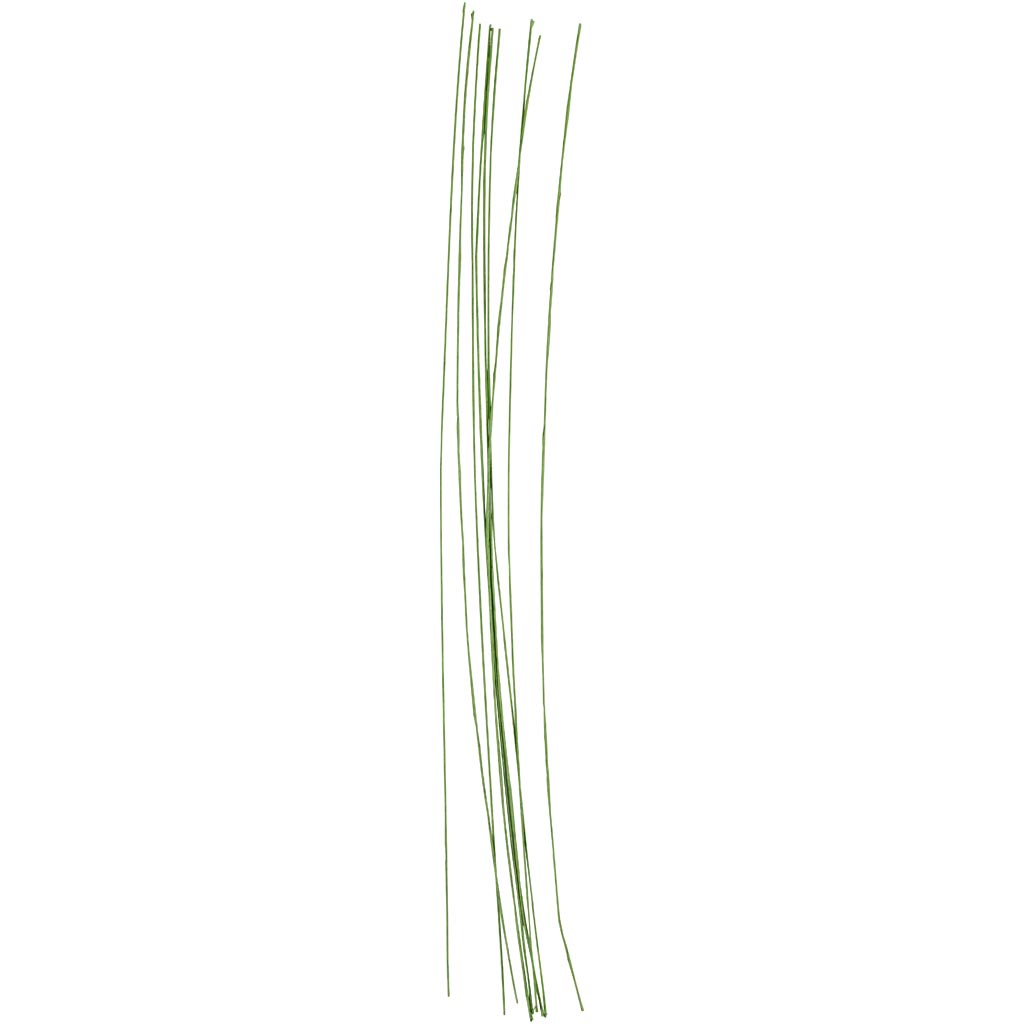 Creativ Company Https: www.cchobby.nl bloemsteeldraad-l-30-cm-d-0-6-mm-groen-20-stuk-1-doos