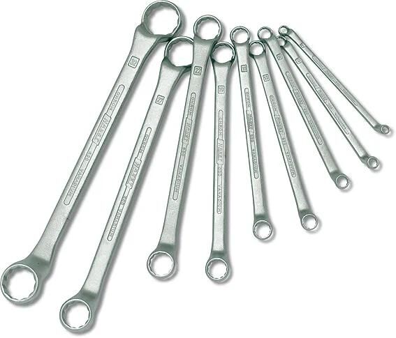HAZET doppelringschlüsselsatz do-ring-lock set, 8 pcs. ,deep cranked