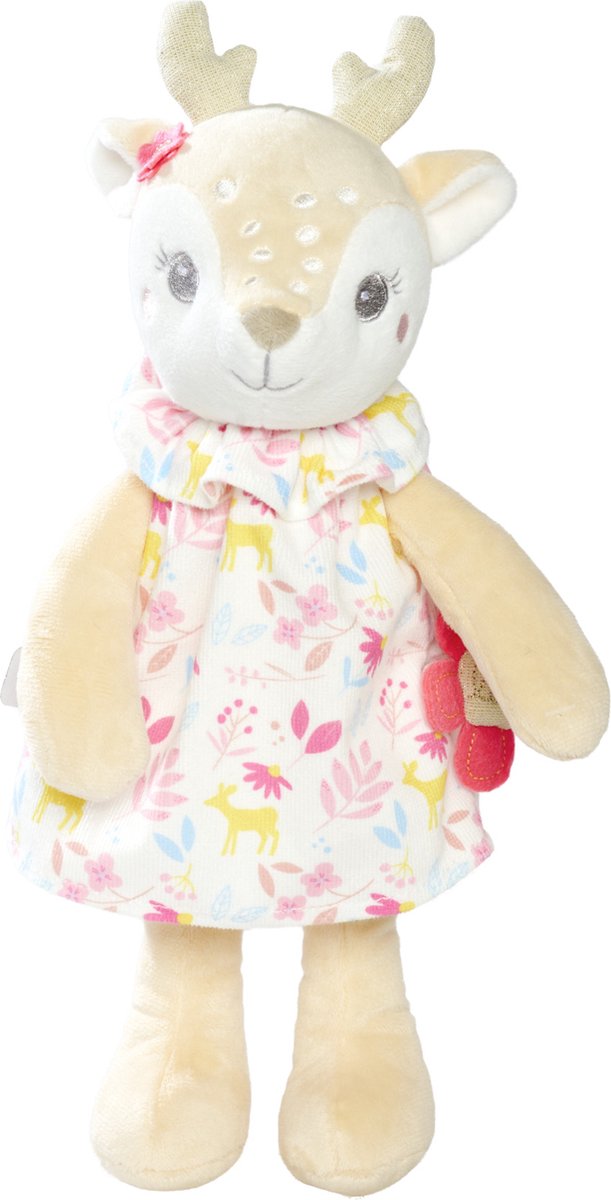 Simba Nicotoy - doe plush musical - knuffel - pluche - muziek - 30cm - vanaf 0 m