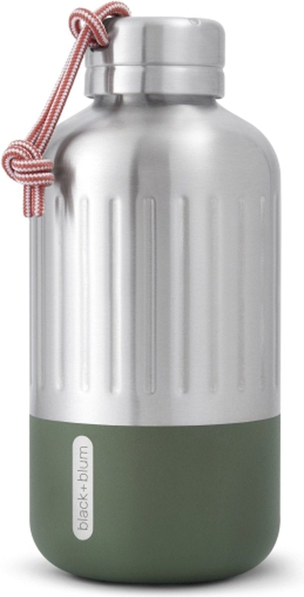 Black Blum Black+blum explorer thermosfles - 650ml - groen