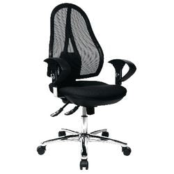 Bureaustoel Open Point Deluxe Topstar zwart