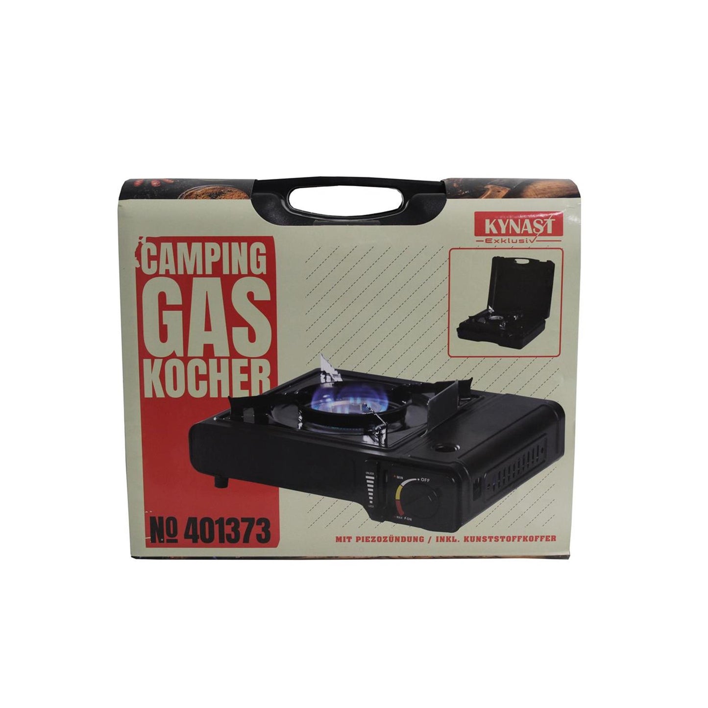 Kynast Camping gas kooktoestel 34x28x11cm