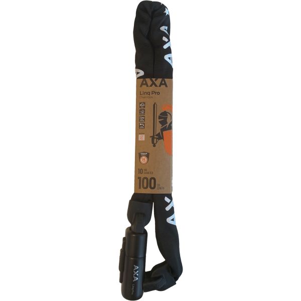 AXA Kettingslot linq pro art 2 - 100-10 - zwart