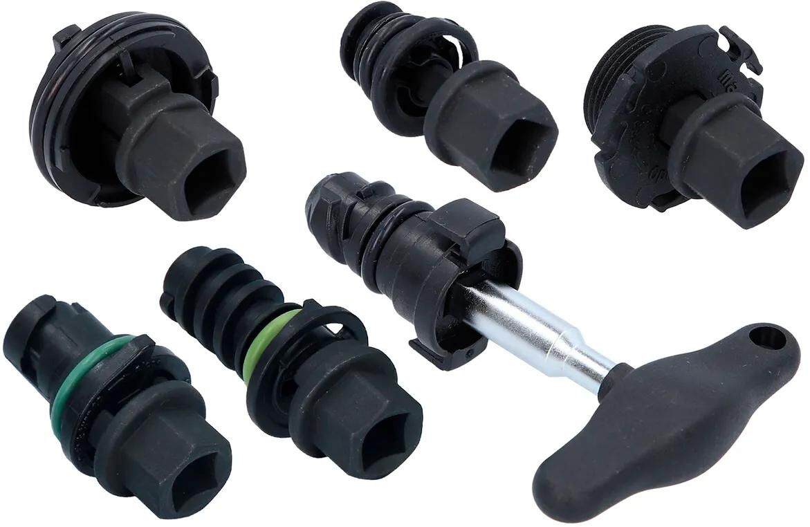 KS TOOLS öldiensteinsatz-set oil special profile set 6pcs. 3 8