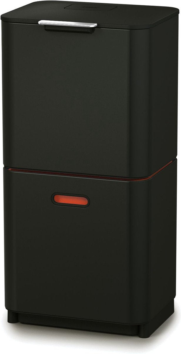 Joseph Joseph intelligent waste prullenbak totem max - 60 l - zwart