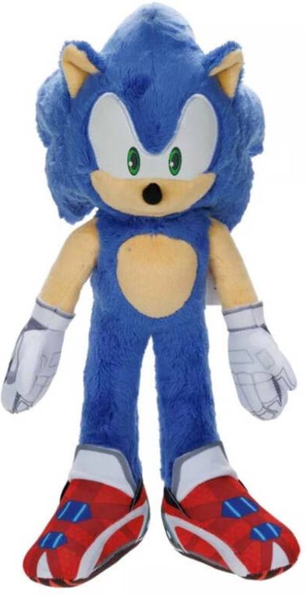 Jakks Sonic movie 3 - sonic pluchefiguur 33cm