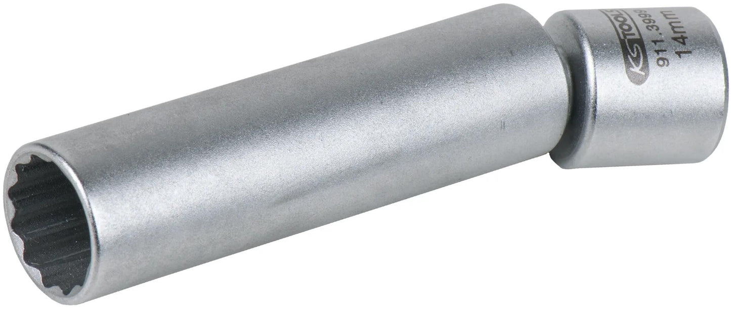 KS TOOLS zündkerzen-steckschlüsseleinsatz special spark plugs socke with joint