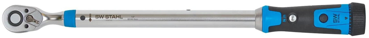 SW STAHL drehmomentschlüssel torque wrench 1 2 sw-steel 60-340 nm