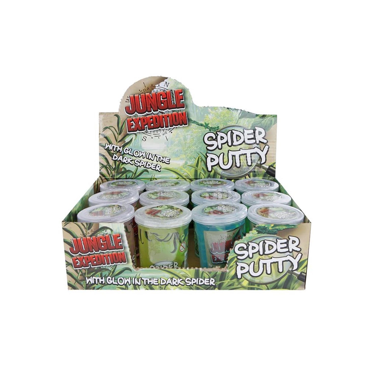 Jungle Expedition putty met spin 7,5cm