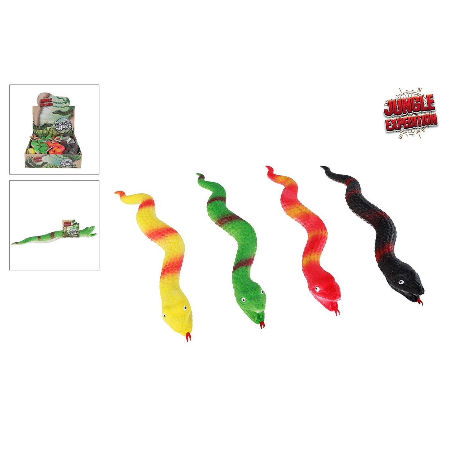 Jungle Expedition stretch slang 30cm 4 assorti