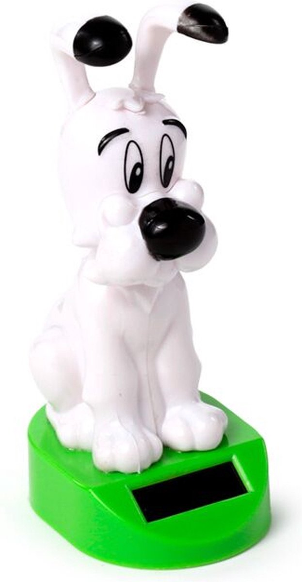 Puckator Idefix figurine solaire 13 cm hoog