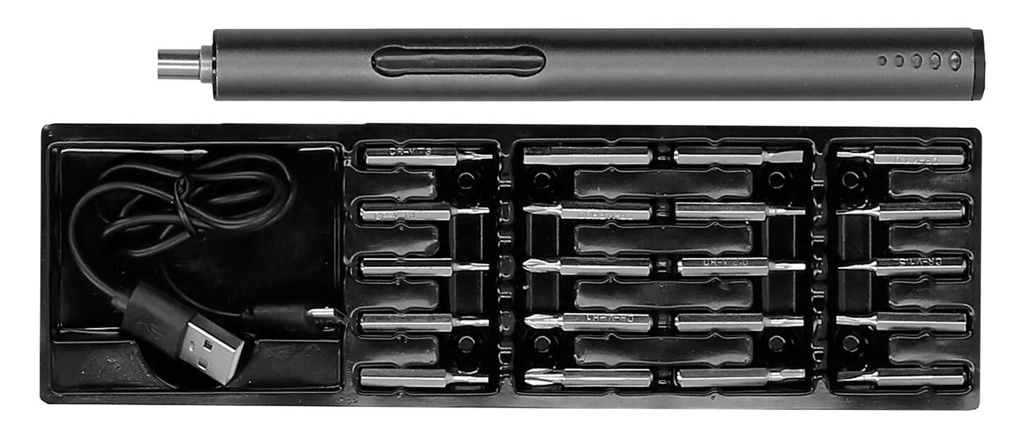 KS TOOLS schraubendrehersatz usb-battery screwdriver feinmechanics