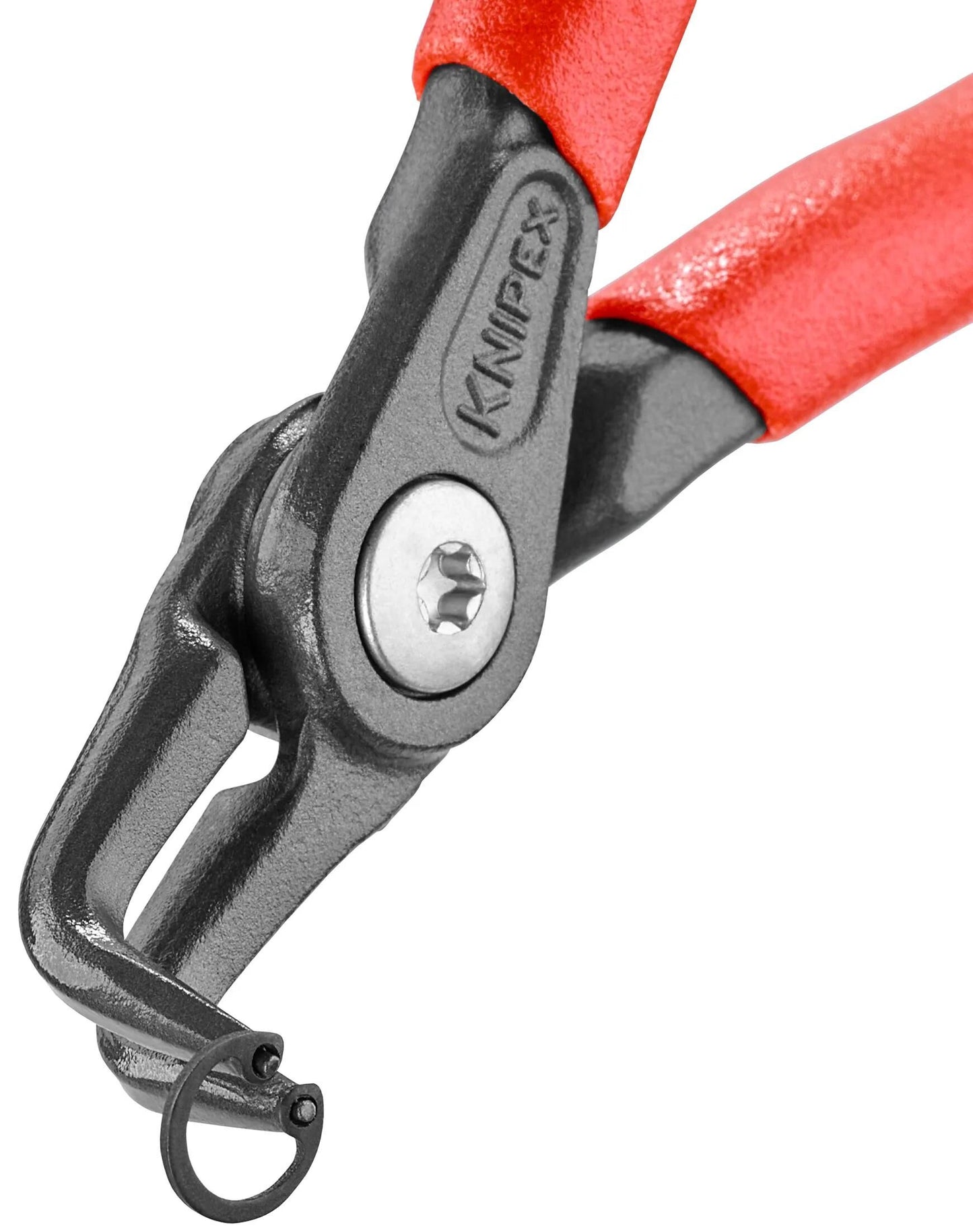 Knipex sicherungsringzange praez.circlip pliers m.plastic curved