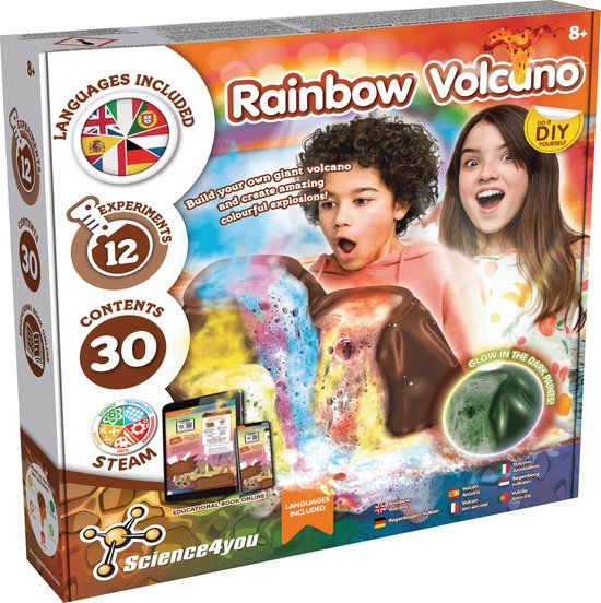 Oku Science4you - rainbow volcano set