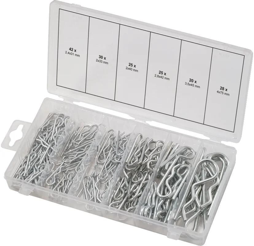 KS TOOLS federsplintsortiment spring cotter pin assortm .
