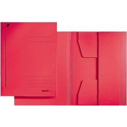 3-flap map Leitz rood A3