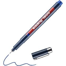 Fineliner Edding 0,25 mm blauw