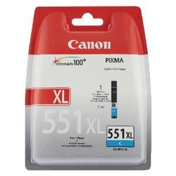 Inktcartridge CLI-551C XL 6444B001 cyaan
