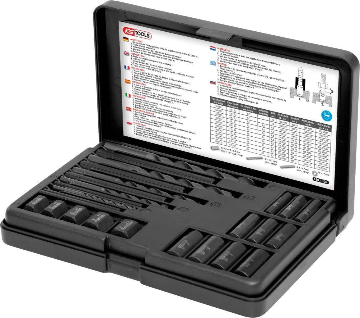 KS TOOLS ausdrehsatz thread unscrewing set ks-to0ls