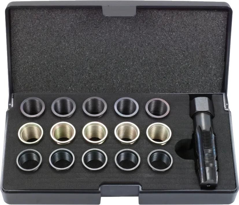 KS TOOLS gewindebohrer-set end thread rep. set m1 14x1.25mm 16 pcs.
