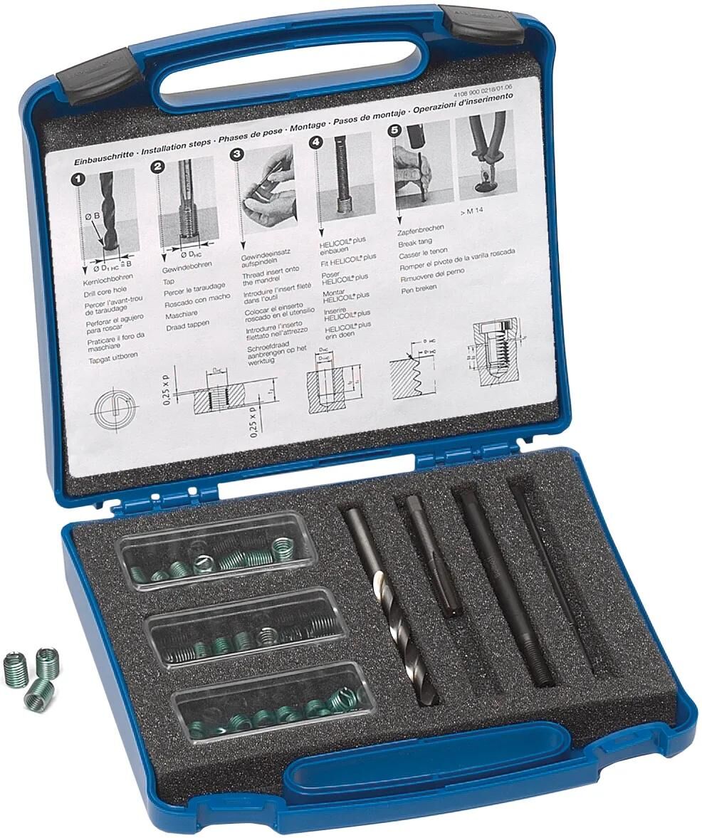 BÖLLHOFF gewindereparatursortiment helicoil plus rep. pack helicoil m8 x 1.25