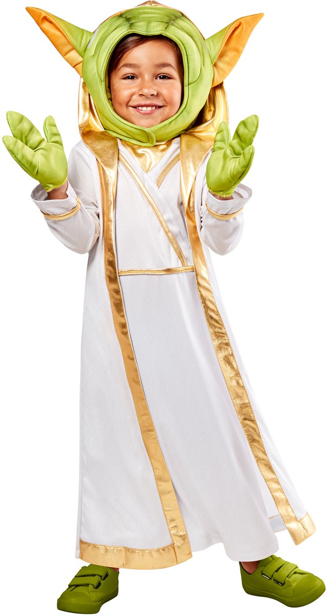 Rubies Master yoda kinderkostuum - - maat 3-4 jaar