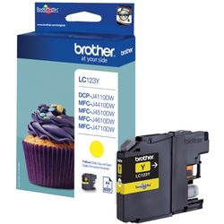 Inktcartridge Brother LC123VALBP zwart en 3-kleuren