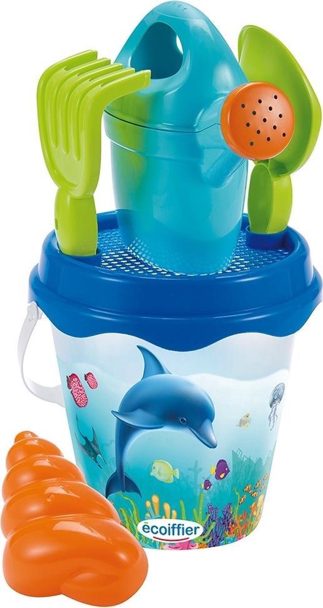 Écoiffier Ecoiffier emmerset dolfijn met accessoires - 6dlg.