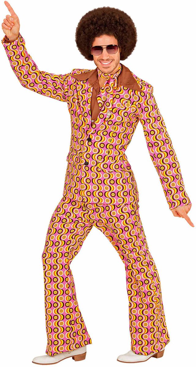 Finidi Jaren 70 kostuum groovy