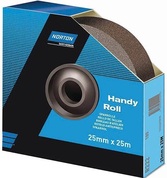 NORTON schleifbogen r222 sparrolle wheels of sandpaper p40 38mmx25m
