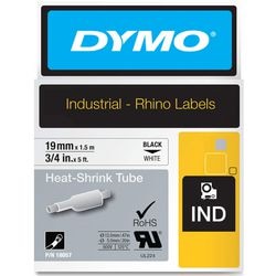 Imp Rhino pro s0718330 dymo 18057 zwart op wit