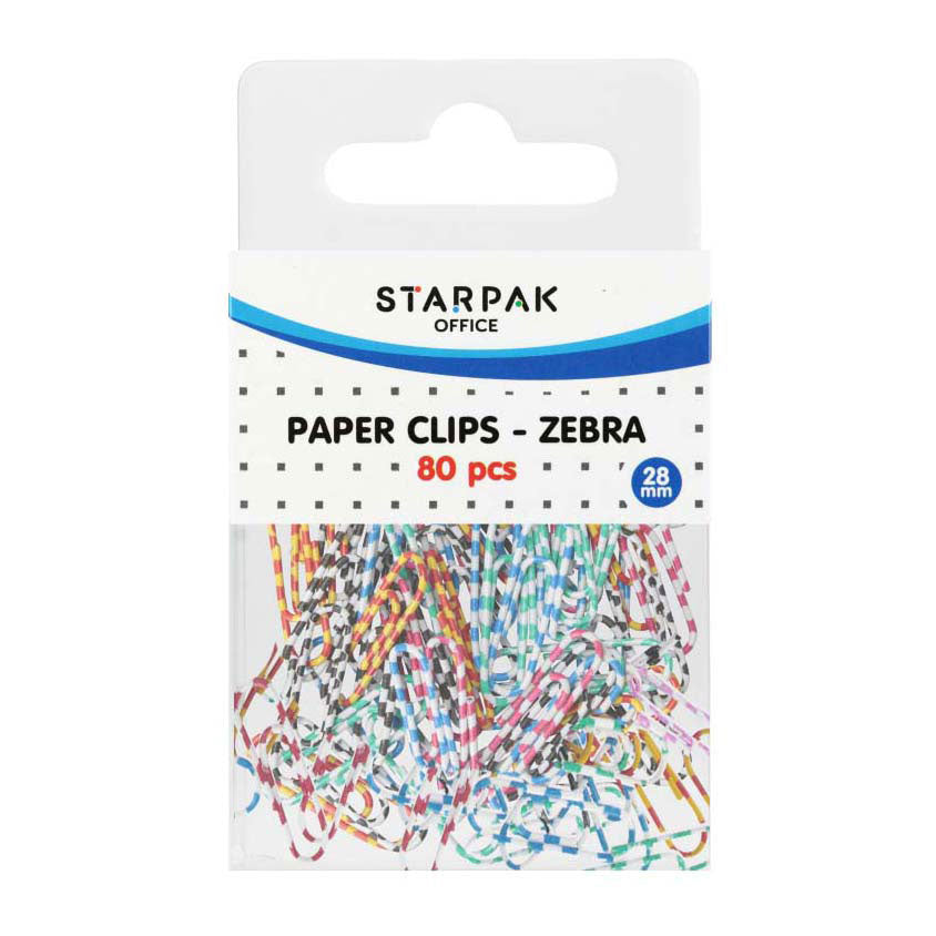 Rc Papelips zebra 28mm, 80st.