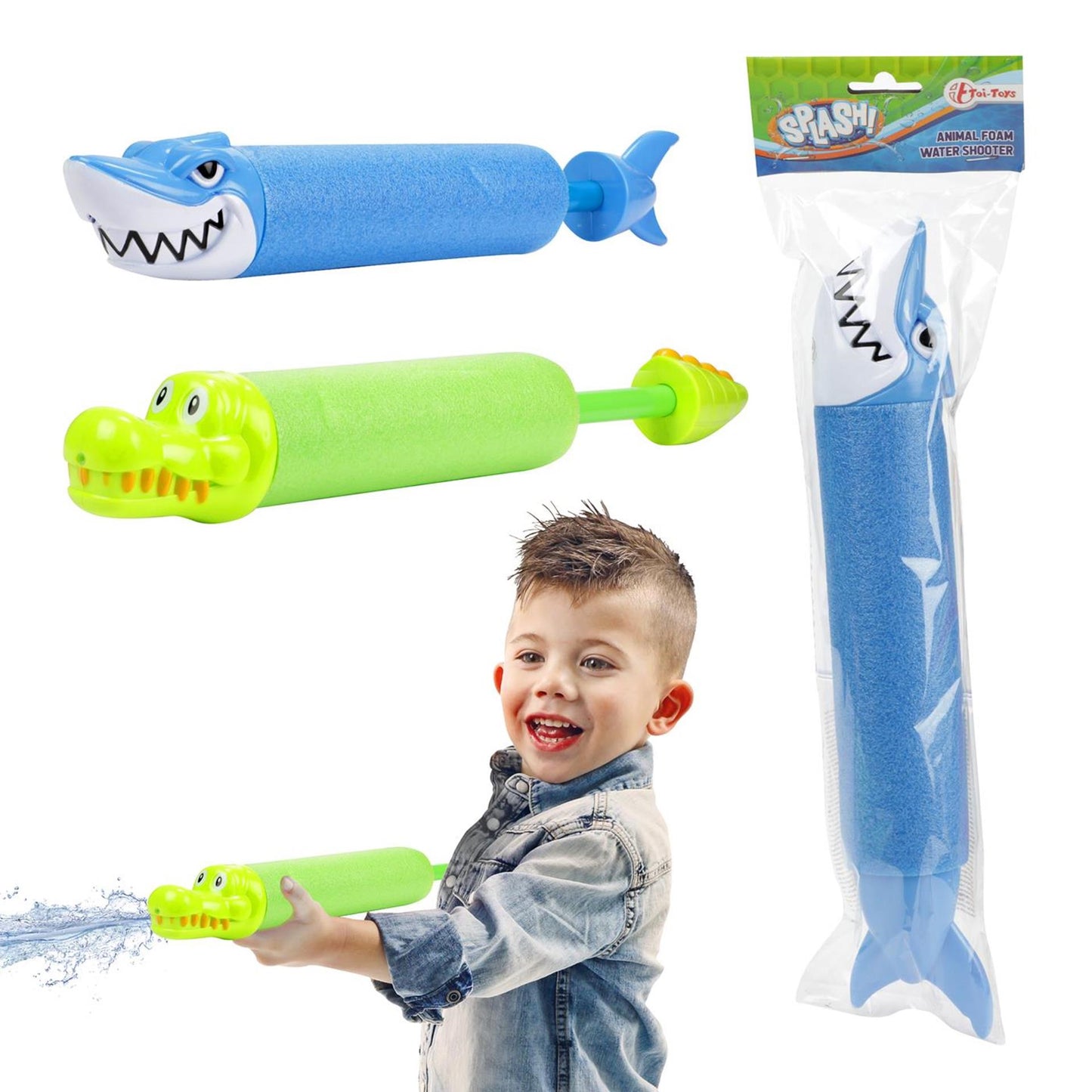 Toi-Toys Toi toys splash waterspuiter lang dier