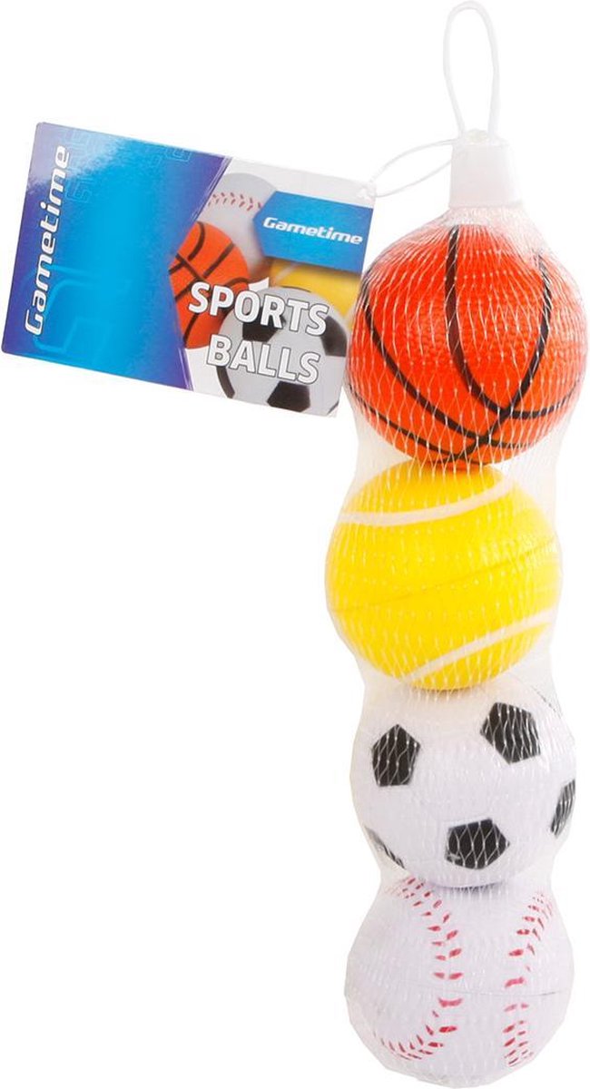 Gametime Sportballen klein, 4st.