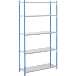 Basiselement Arno Space 100x60x200cm blauw lichtgrijs