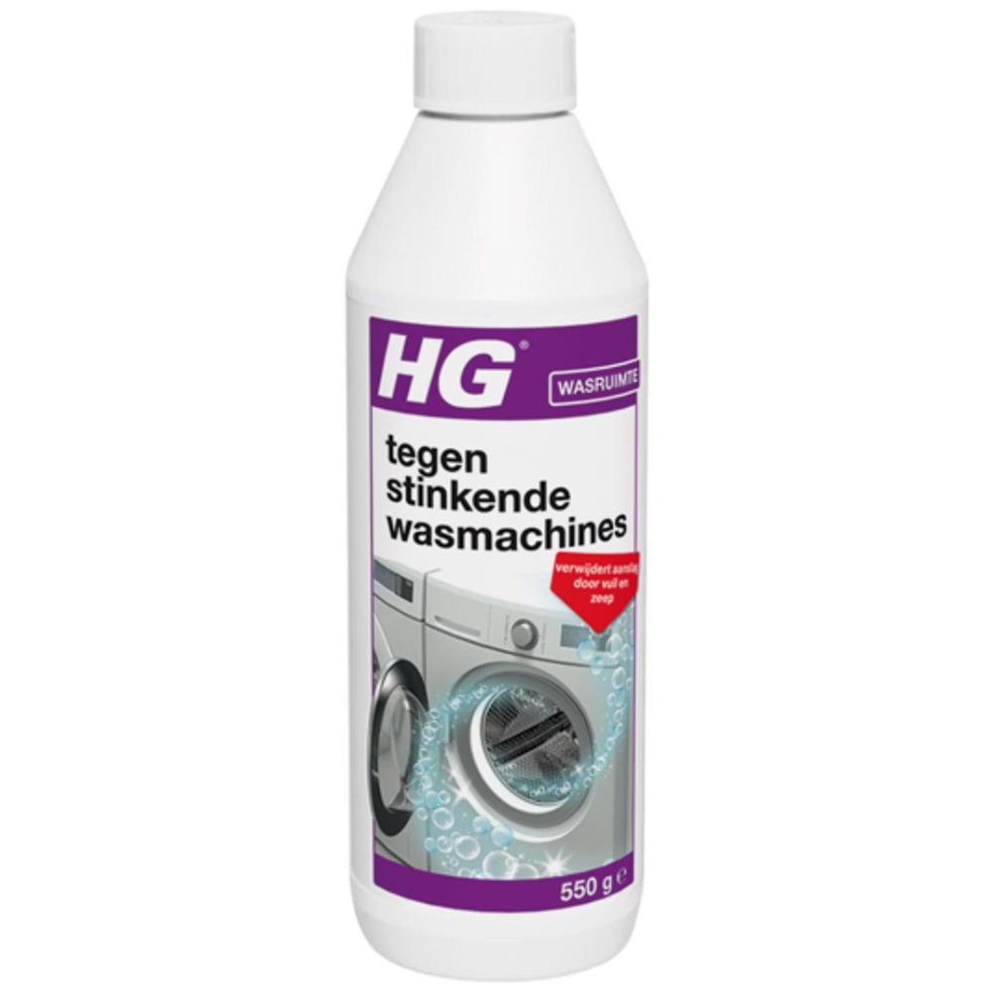 HG tegen stinkende wasmachines 550gr